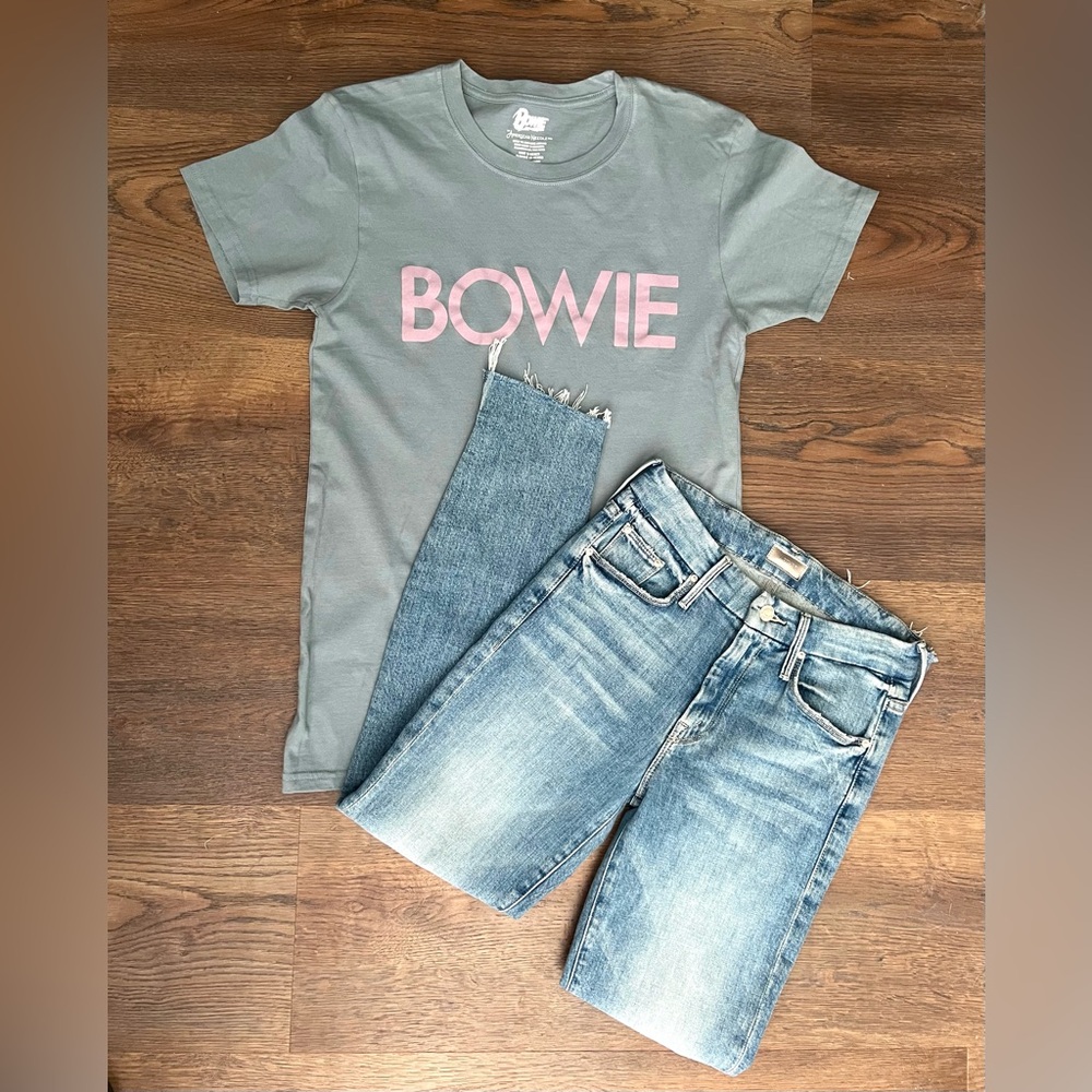 🍄SOLD🍄 MOTHER The Looker Ankle Step Fray Jeans - Picture 2 of 7